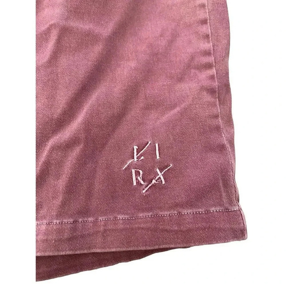 Lira Pink Drawstring Pull-On Linen Short Size XL - Picture 4 of 7